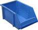 hafif yük raf raf için mavi plastik Ciro Kutu Depo Ekipmanları