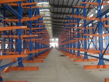 hafif yapı tipi Uzun kol Konsol Raf Sistemi 2.5M - depo depolama için 6M