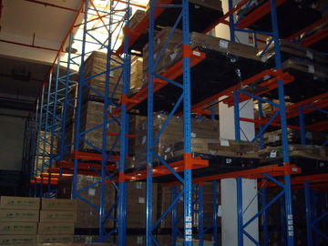 depo depolama, 1500kg endüstriyel palet rafları tek erişim koridor Sürücü