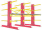 Galvanized 2m Arm Cantilever Storage Racks , Selective Pallet Racking Systems