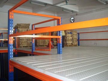 Kaburgalı Plakalı Kat Kurulu Asma Raf sistemi, Çoklu - katmanlı çelik platform