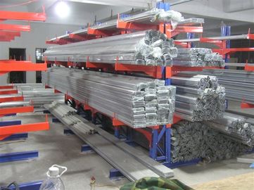 Kayrak ürünler için 6M Endüstriyel Raf Sistemleri tek / çift yan koluna 2.5M