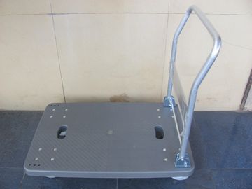 mavi / gri, kapasite 150kg ile lojistik centra katlanabilir plastik arabası