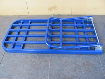 Toz 1200 X 600mm metal boru katlanabilir arabası endüstriyel ekipmanlar bitmiş boya